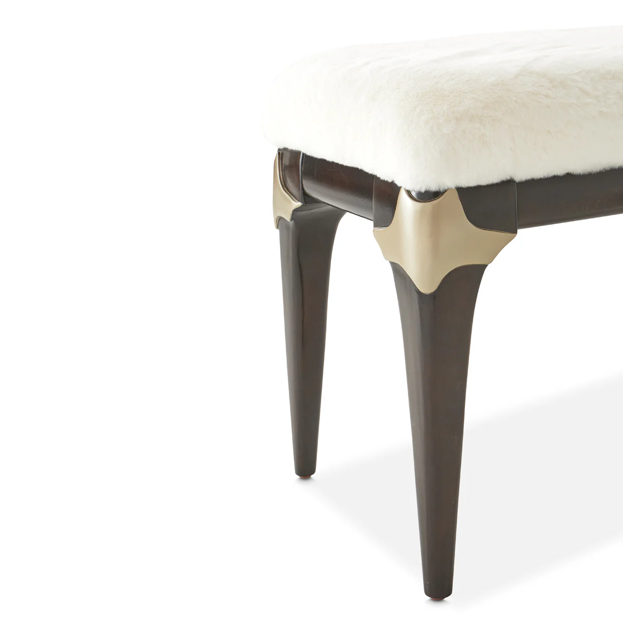 Michael Amini Paris Chic Bed Bench Espresso - Image 9