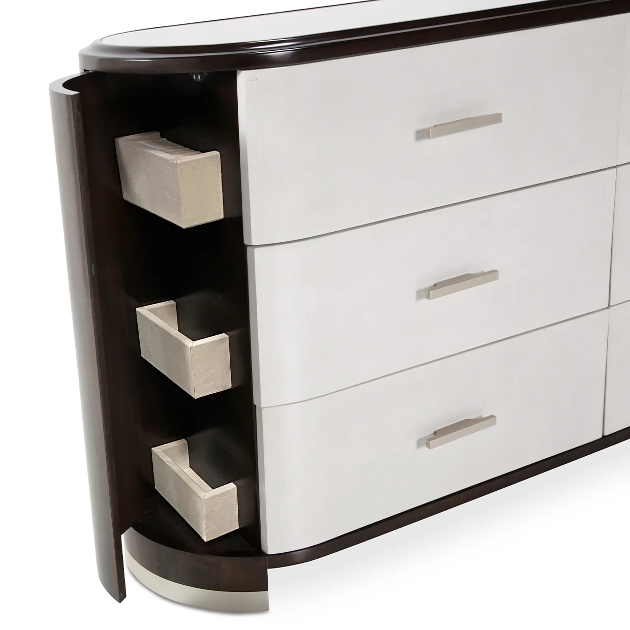 Michael Amini Paris Chic Dresser Espresso - Image 8