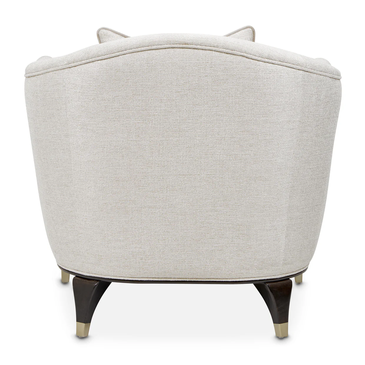 Michael Amini Paris Chic Matching Chair Cremini Espresso - Image 5