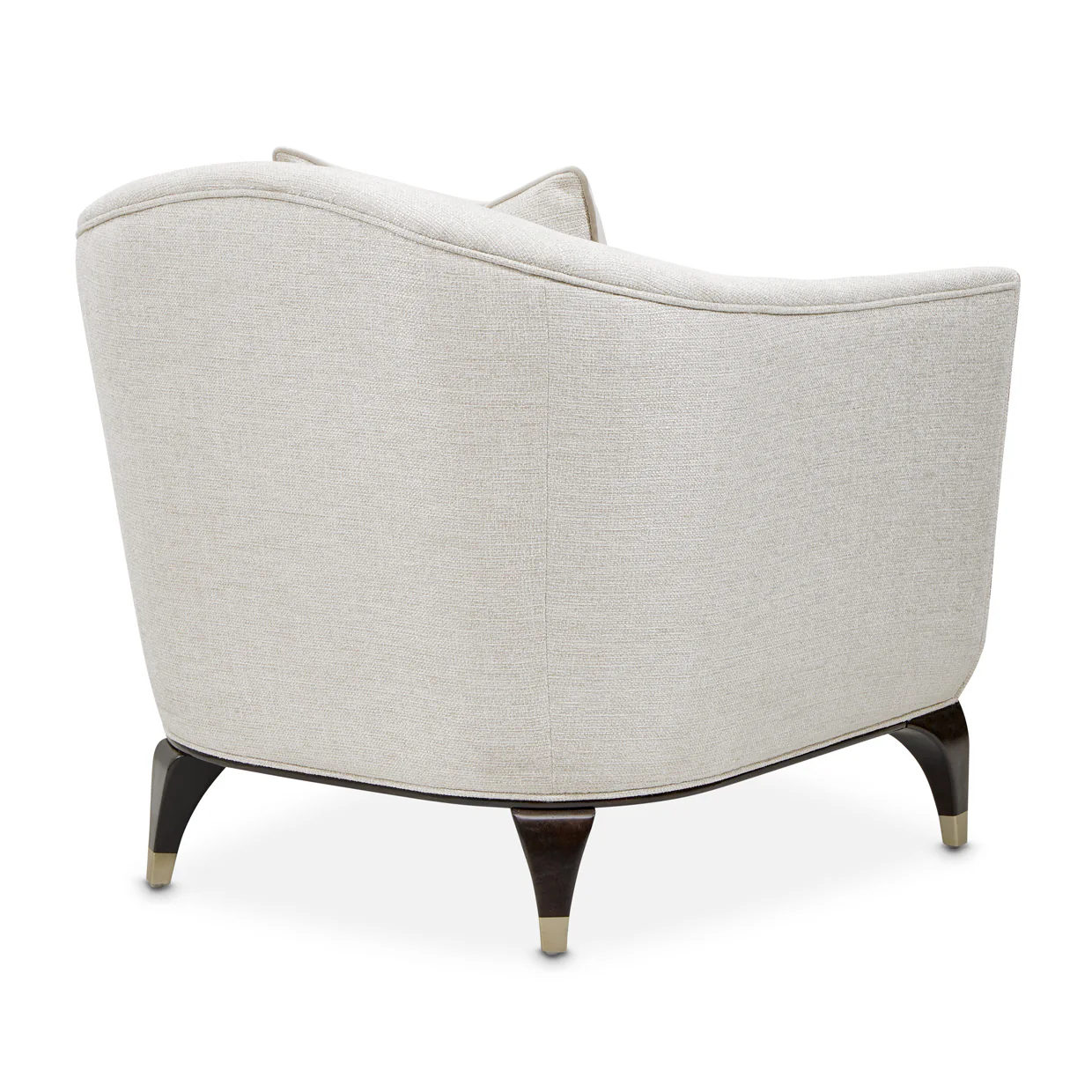 Michael Amini Paris Chic Matching Chair Cremini Espresso - Image 6