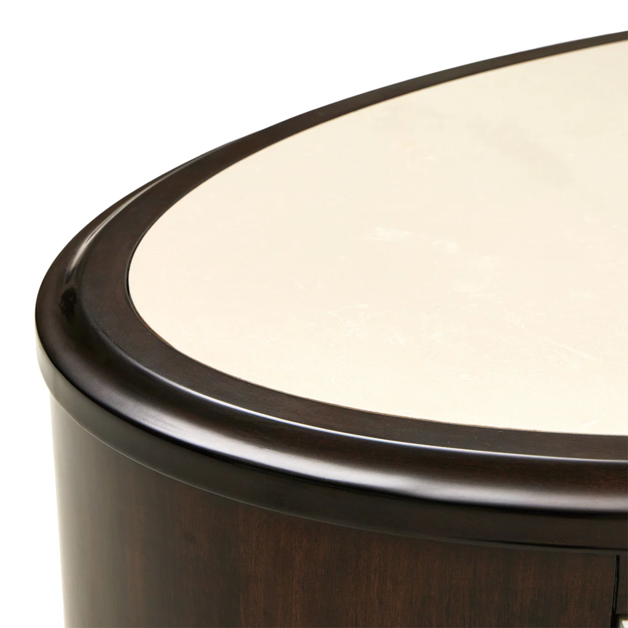 Michael Amini Paris Chic Oval Cocktail Table - Image 9