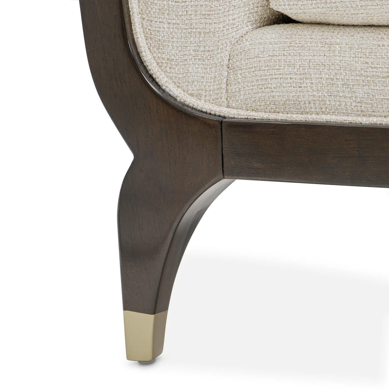 Michael Amini Paris Chic Sofa Cremini Espresso - Image 11