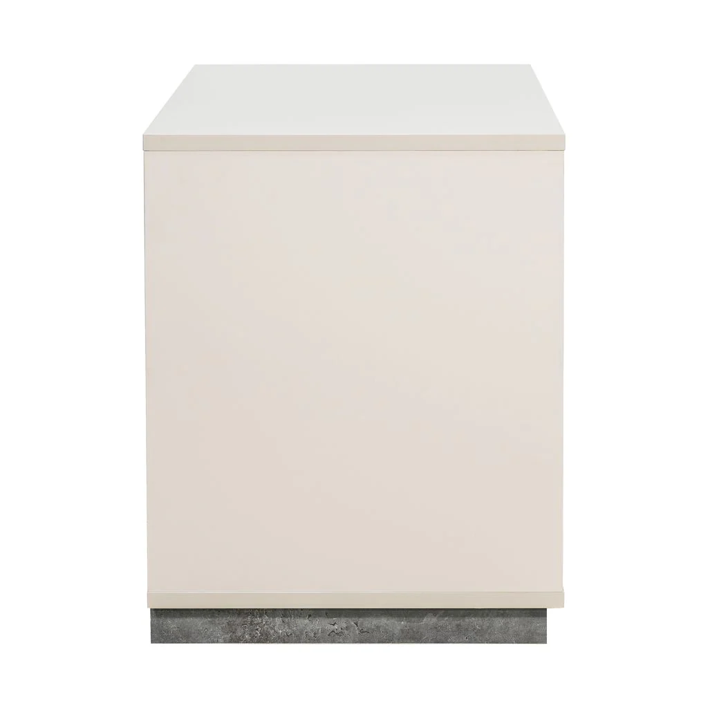 Michael Amini Pavira 2-Drawer Nightstand - Stone - Image 13