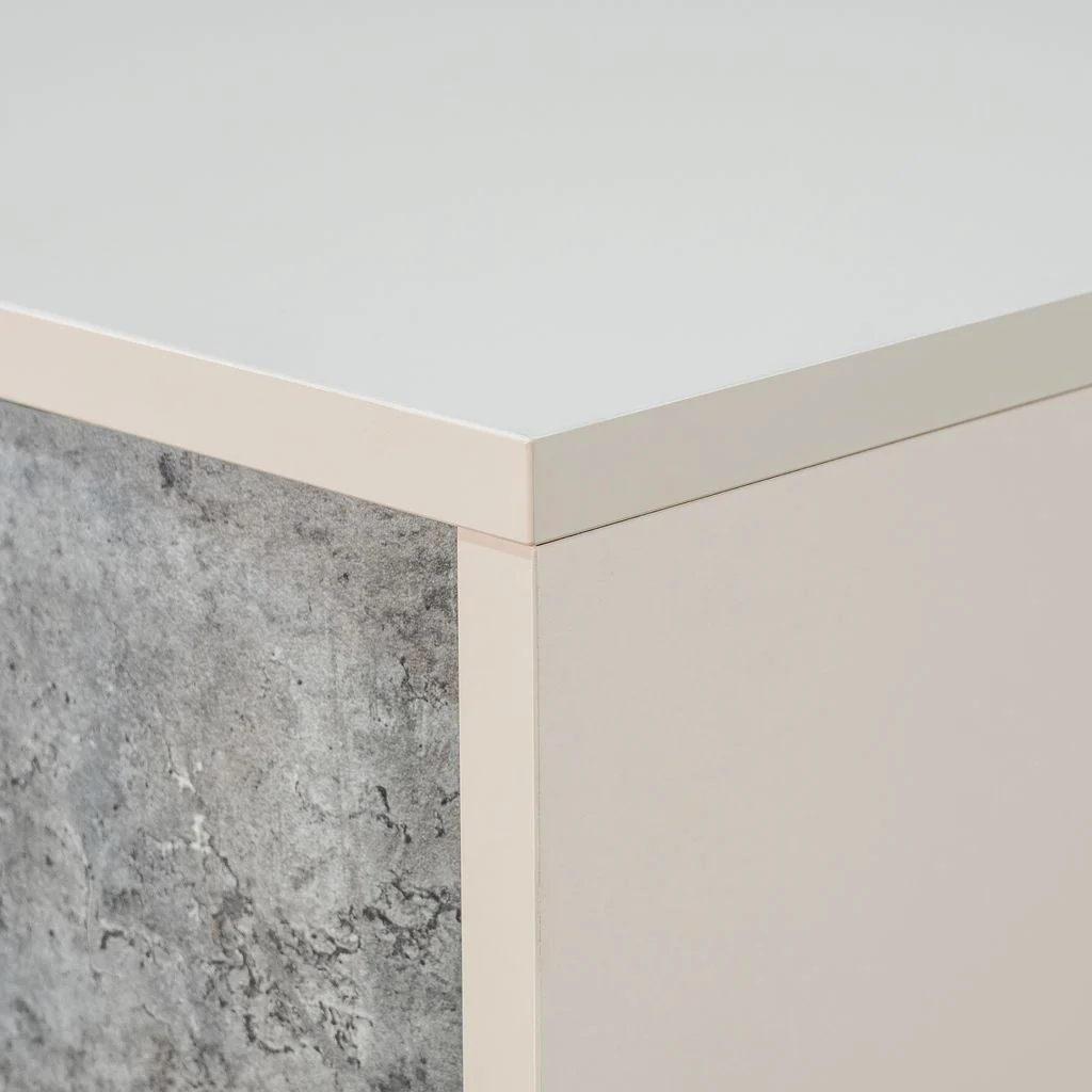 Michael Amini Pavira 5-Drawer Chest - Stone - Image 13
