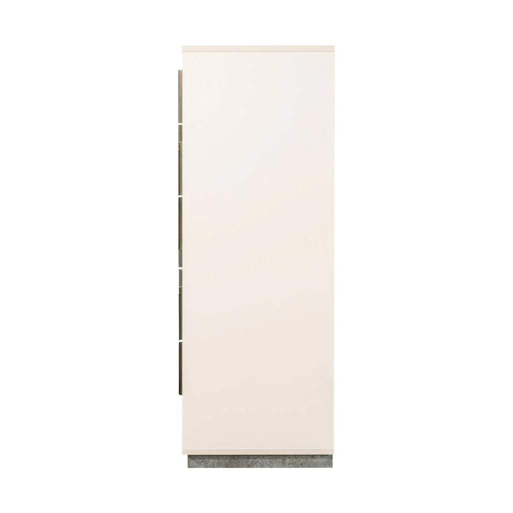 Michael Amini Pavira 5-Drawer Chest - Stone - Image 6