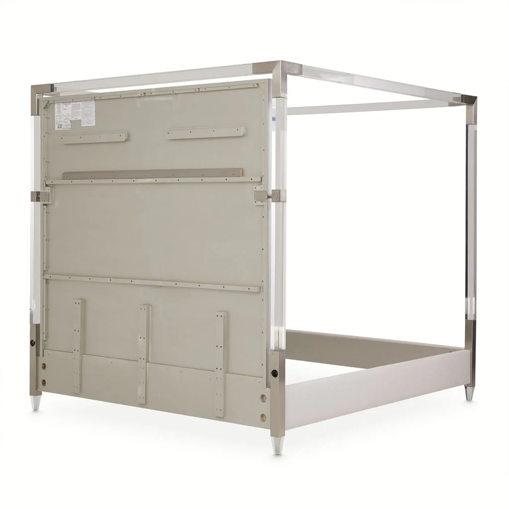 Michael Amini Penthouse Bed - Ash Gray - Image 14