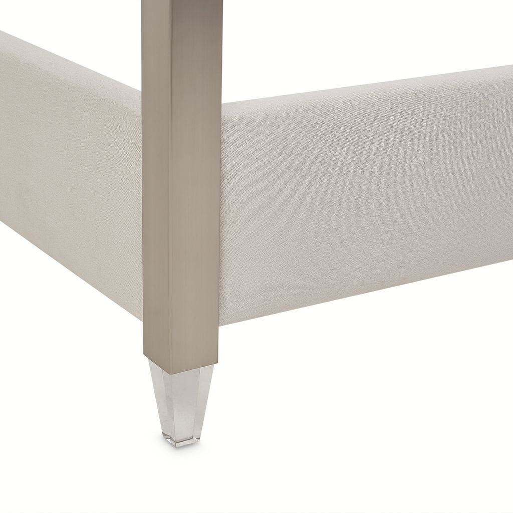 Michael Amini Penthouse Bed - Ash Gray - Image 20