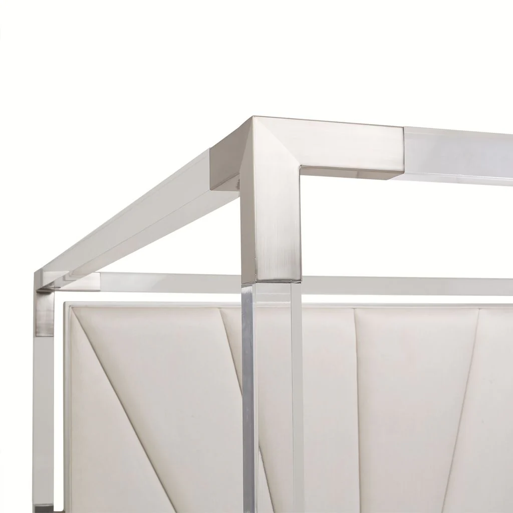 Michael Amini Penthouse Bed - Ash Gray - Image 23