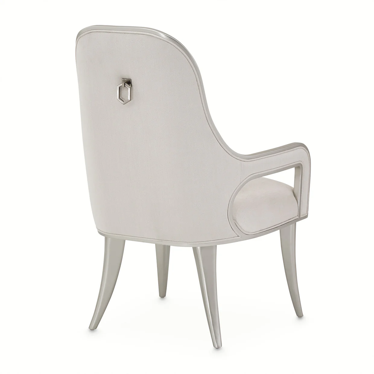 Michael Amini Penthouse Dining Arm Chair - Set of 2 - Image 4