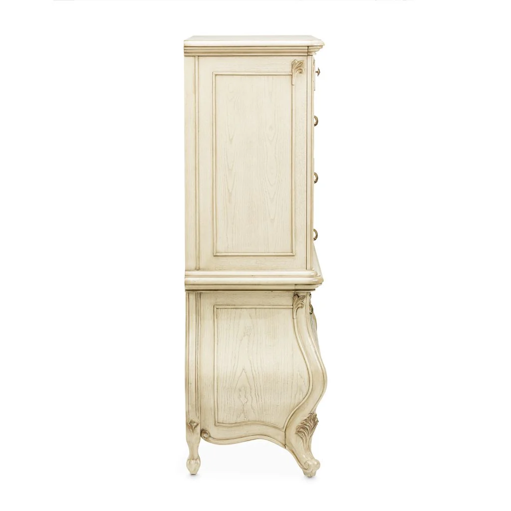 Michael Amini Platine de Royale 6-Drawer Chest - Champagne - Image 9
