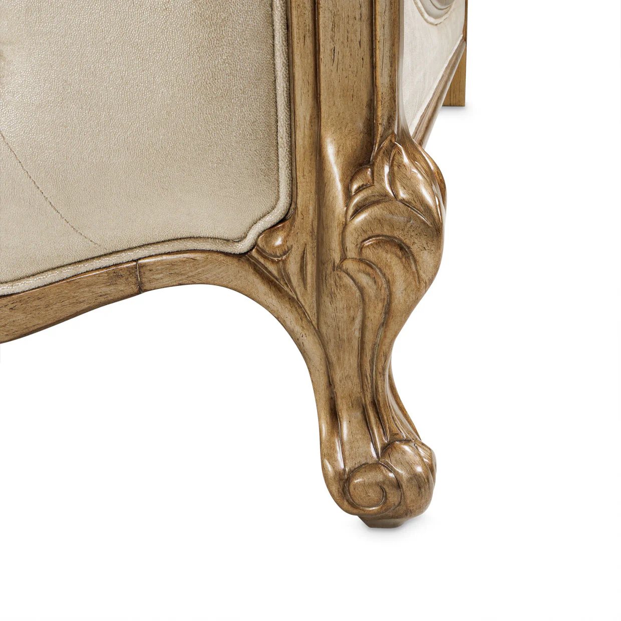 Michael Amini Platine De Royale Champagne Panel Bed - Image 12