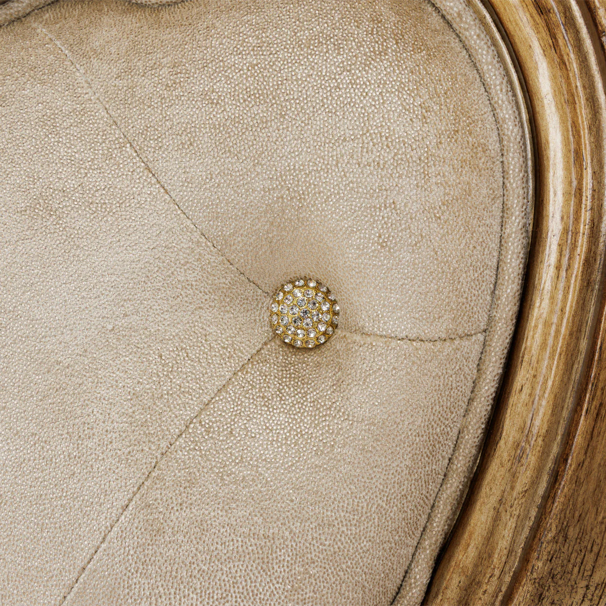 Michael Amini Platine De Royale Champagne Panel Bed - Image 14