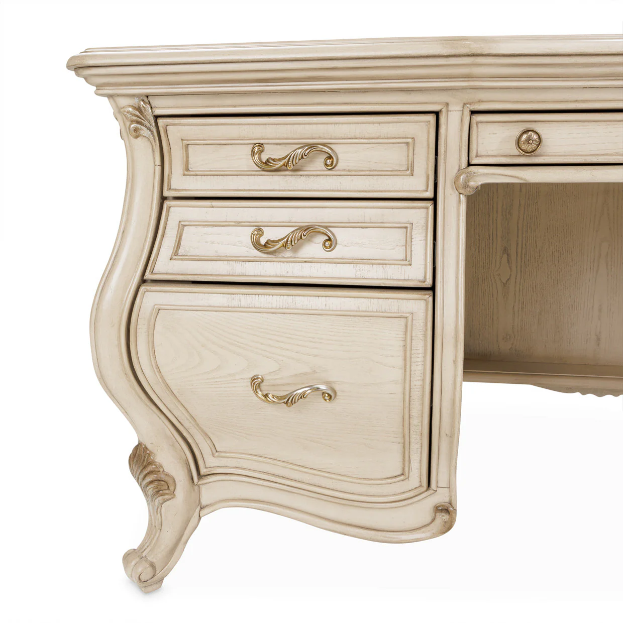 Michael Amini Platine De Royale Champagne Desk - Image 10