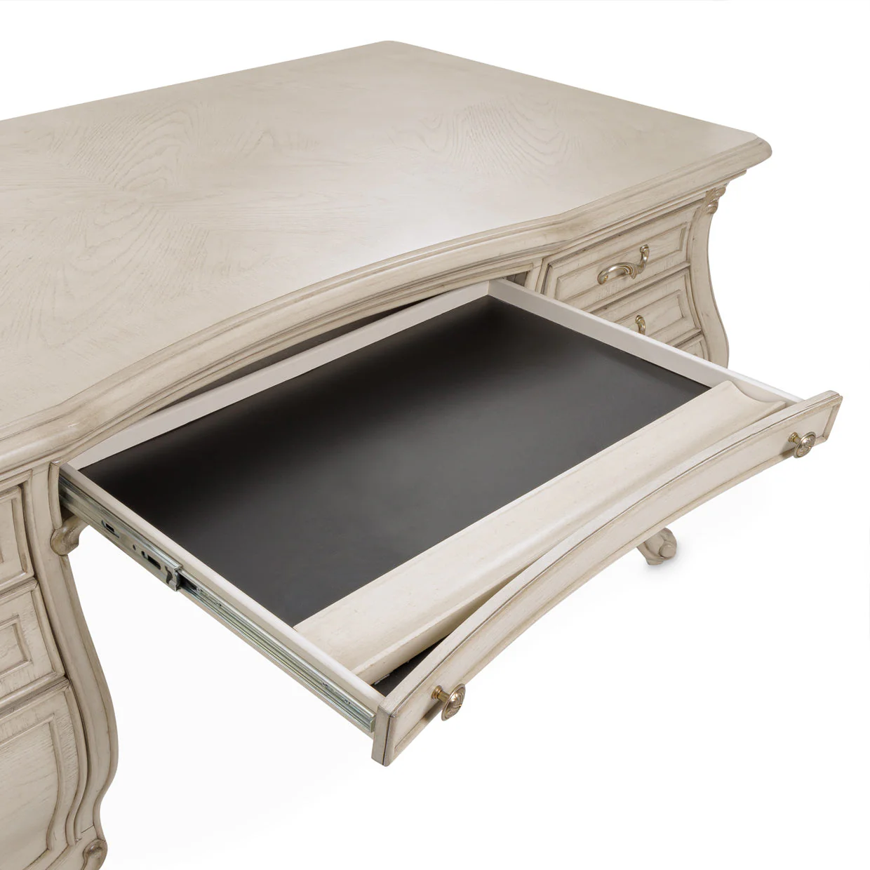 Michael Amini Platine De Royale Champagne Desk - Image 14