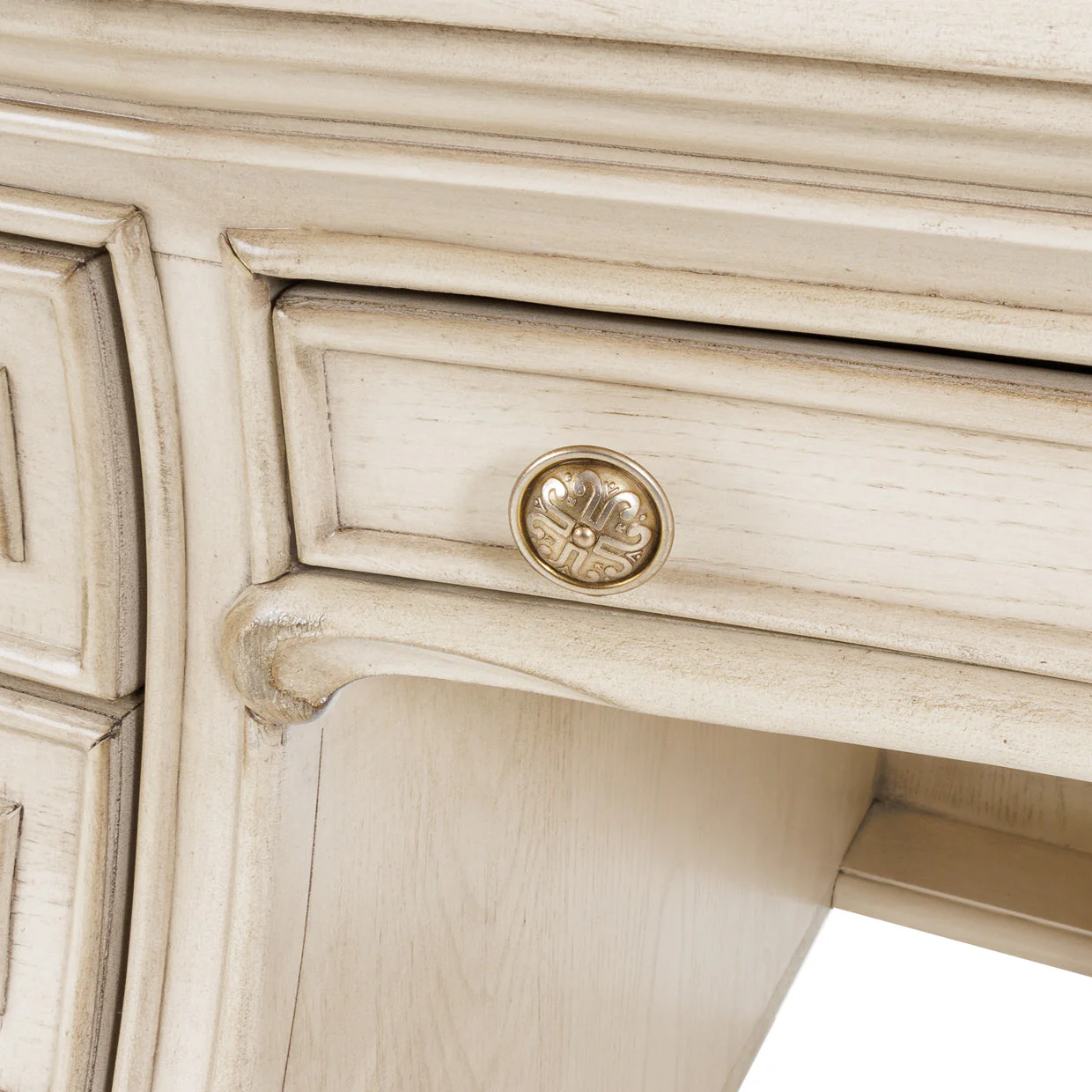 Michael Amini Platine De Royale Champagne Desk - Image 16