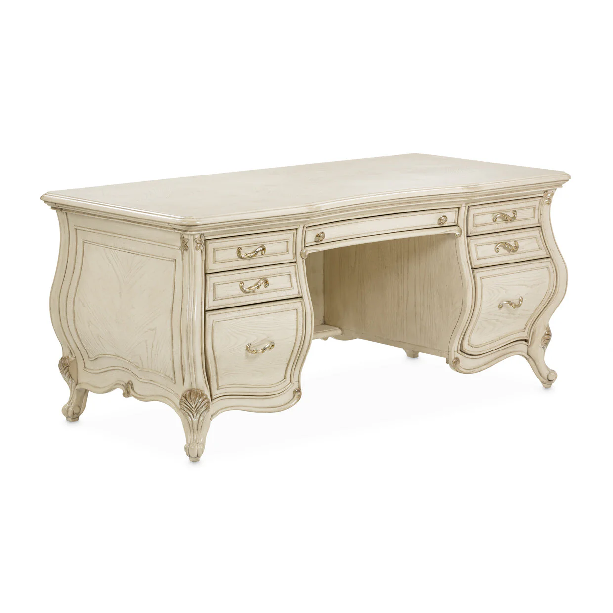 Michael Amini Platine De Royale Champagne Desk - Image 5