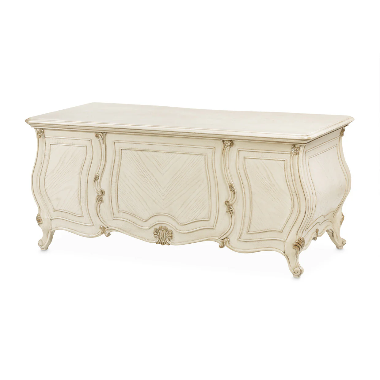 Michael Amini Platine De Royale Champagne Desk - Image 6