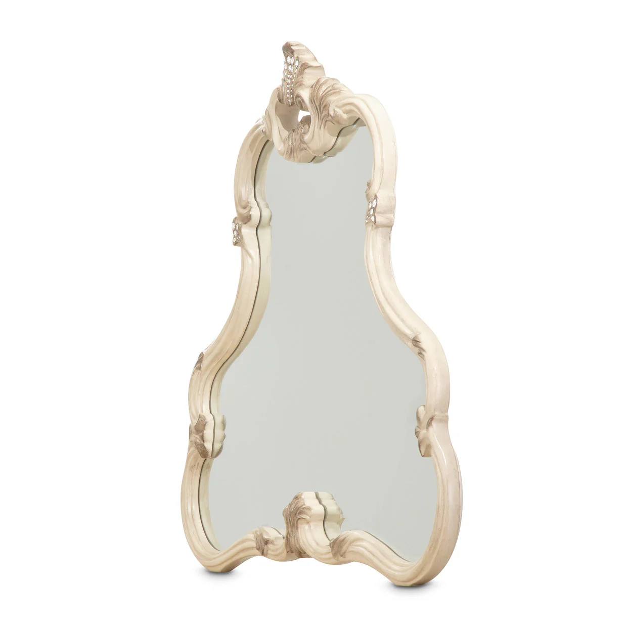 Michael Amini Platine De Royale Champagne Dresser Mirror - Image 3