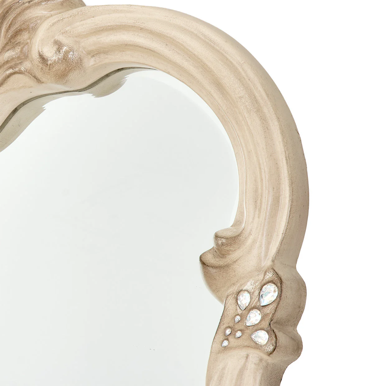Michael Amini Platine De Royale Champagne Dresser Mirror - Image 5