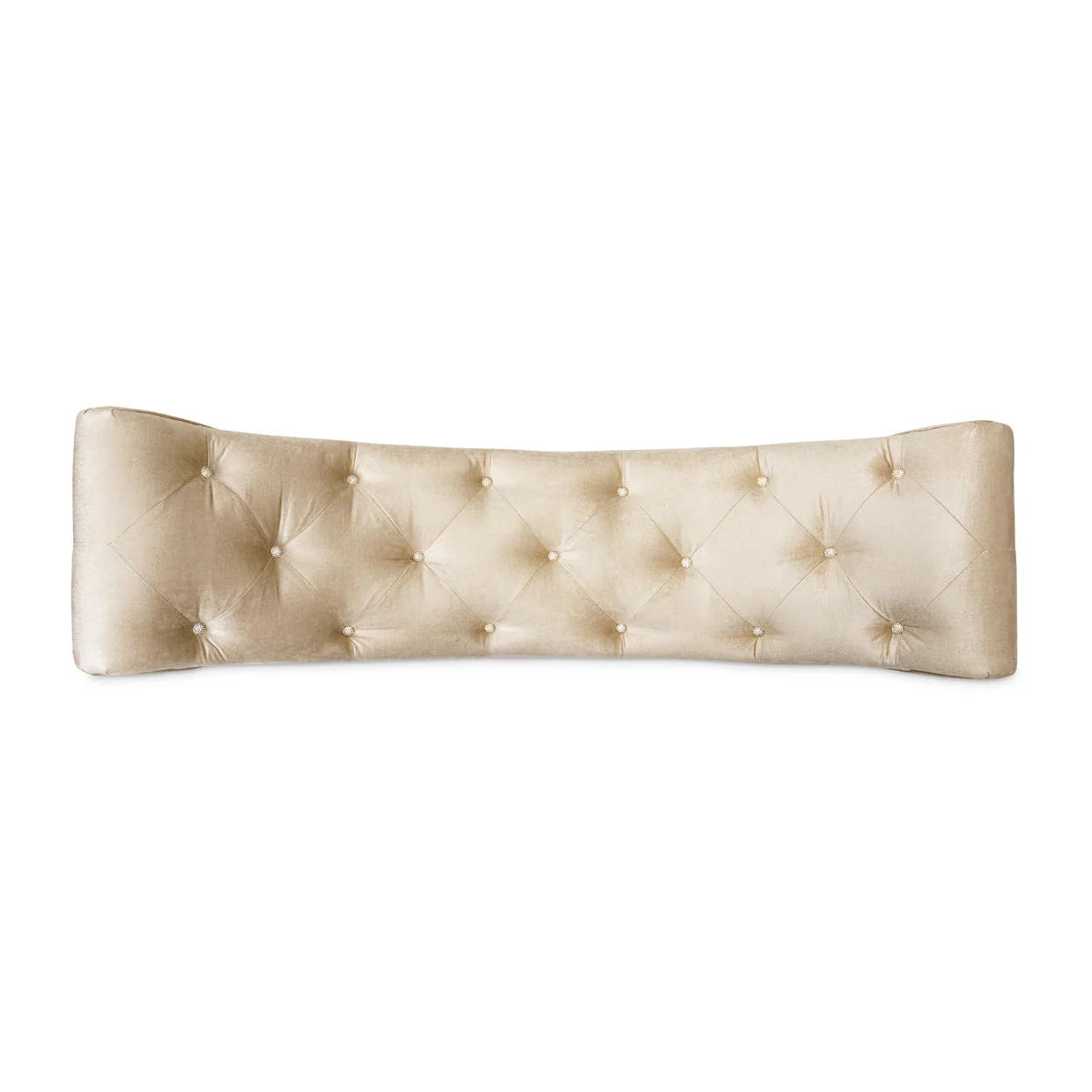 Michael Amini Platine De Royale Champagne Non-Storage Bed Bench - Image 4