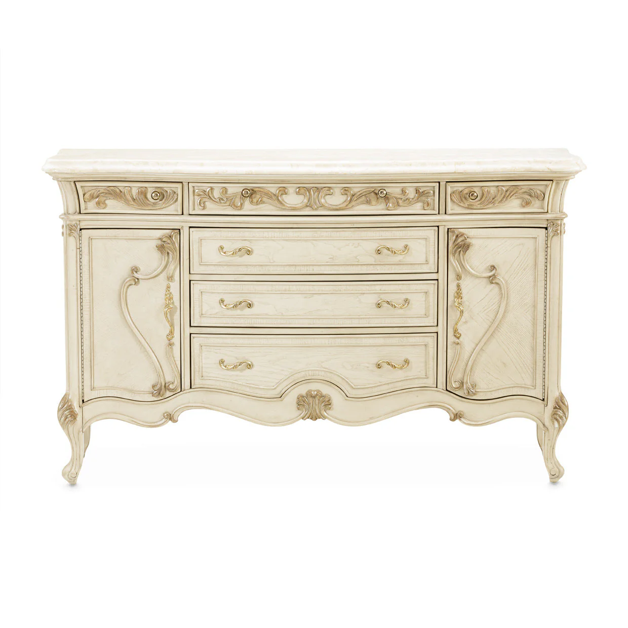 Michael Amini Platine De Royale Champagne Sideboard - Image 2