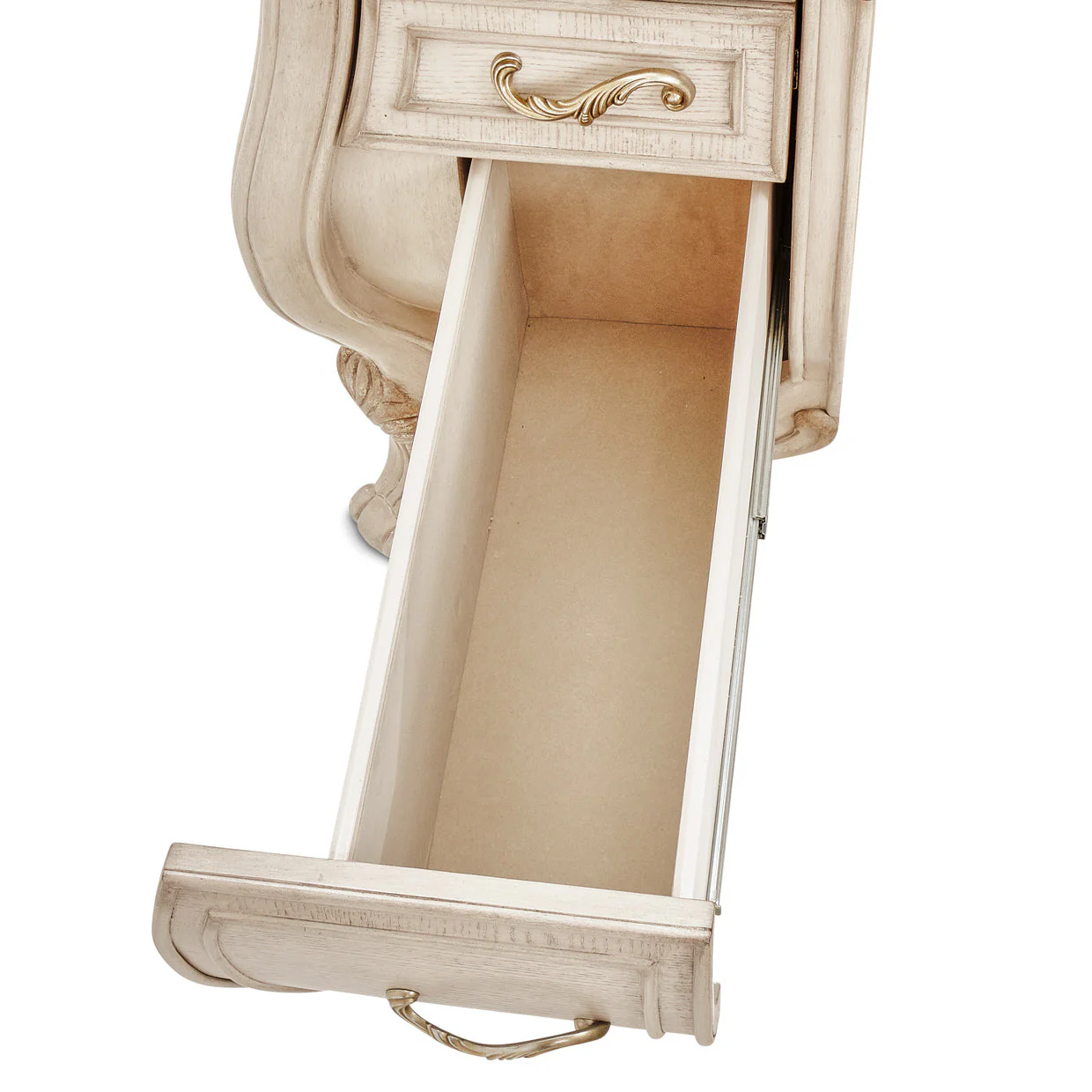 Michael Amini Platine De Royale Champagne Vanity/Desk - Image 10
