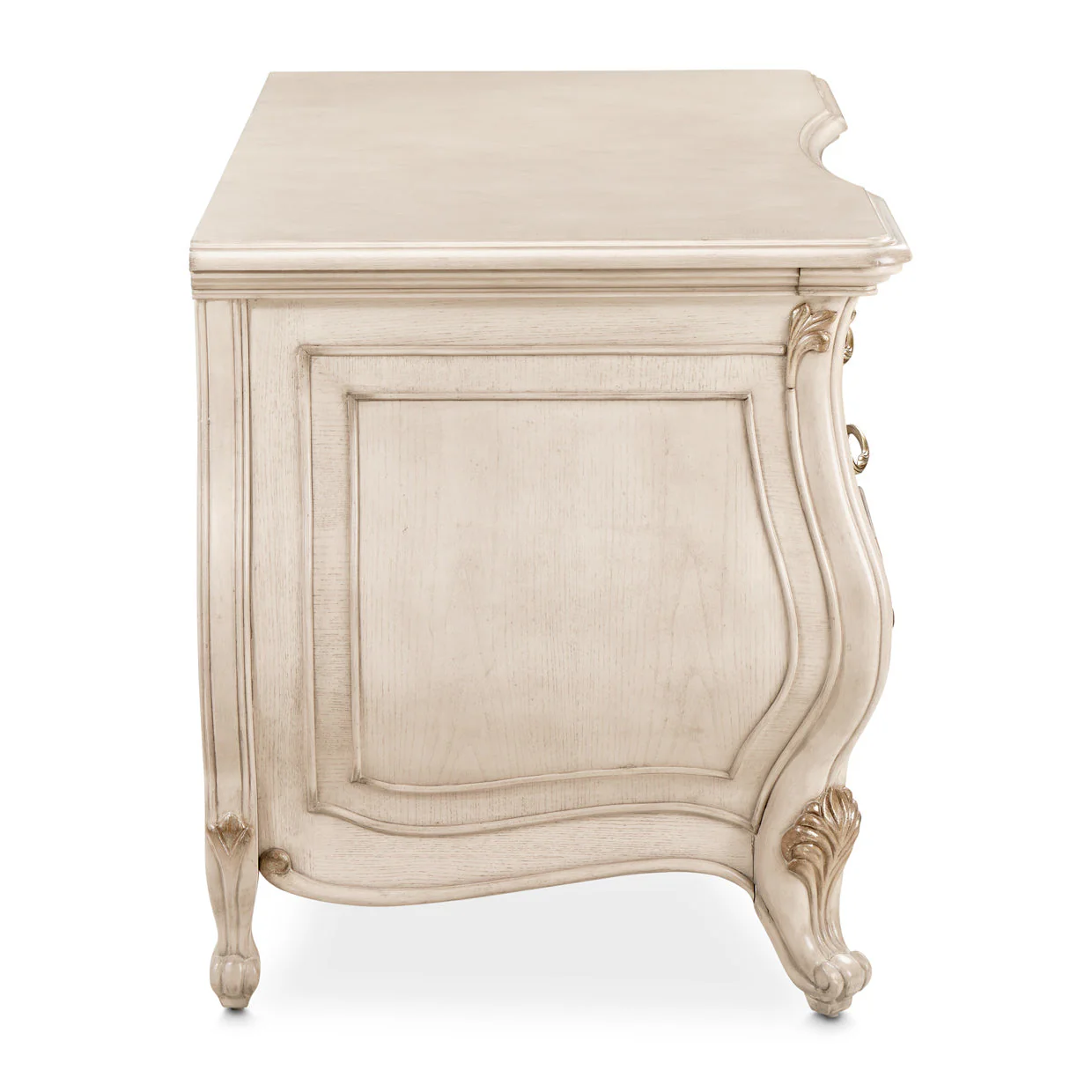 Michael Amini Platine De Royale Champagne Vanity/Desk - Image 5
