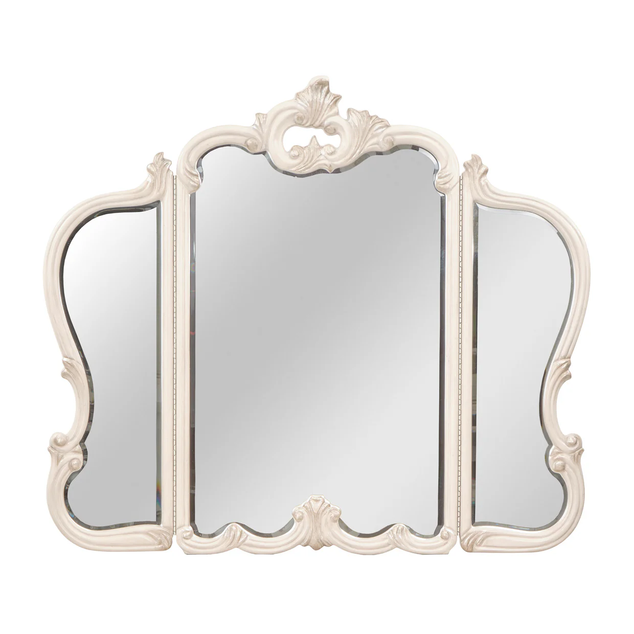 Michael Amini Platine De Royale Champagne Vanity Mirror - Image 2