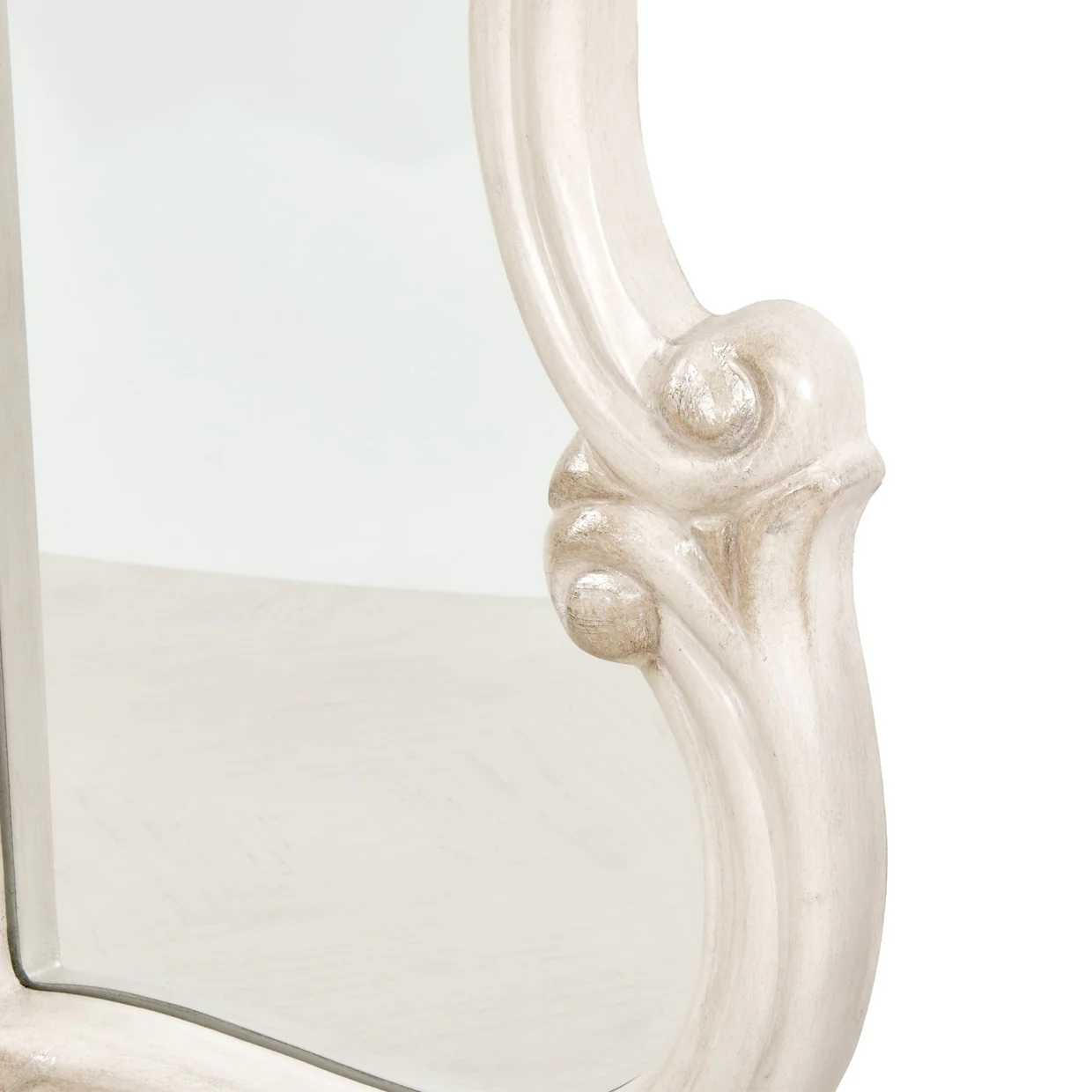 Michael Amini Platine De Royale Champagne Vanity Mirror - Image 5