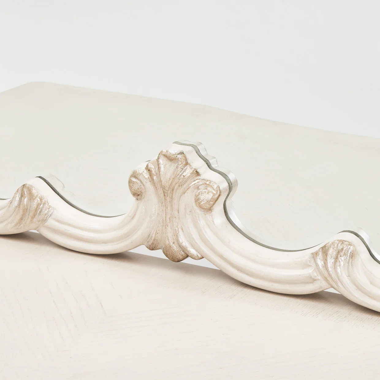 Michael Amini Platine De Royale Champagne Vanity Mirror - Image 6