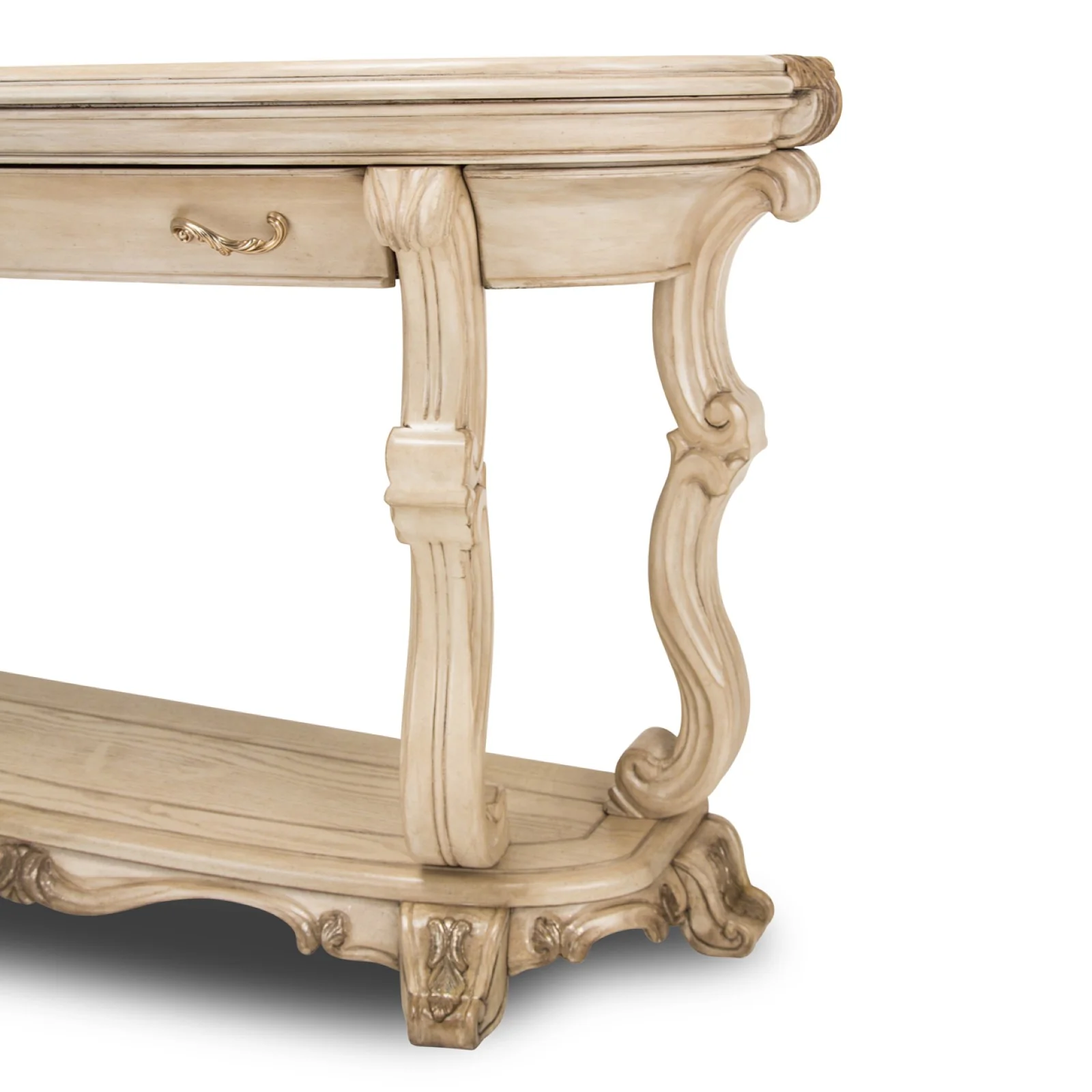 Michael Amini Platine de Royale Console Table - Champagne - Image 2
