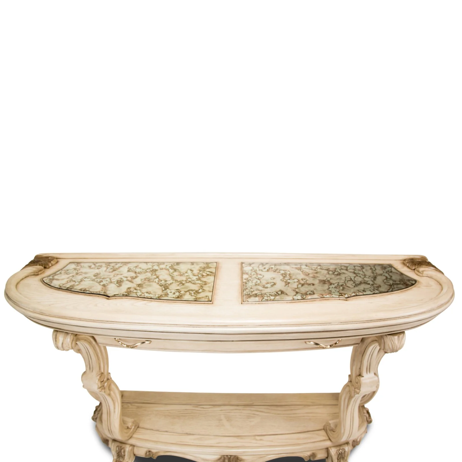 Michael Amini Platine de Royale Console Table - Champagne - Image 4