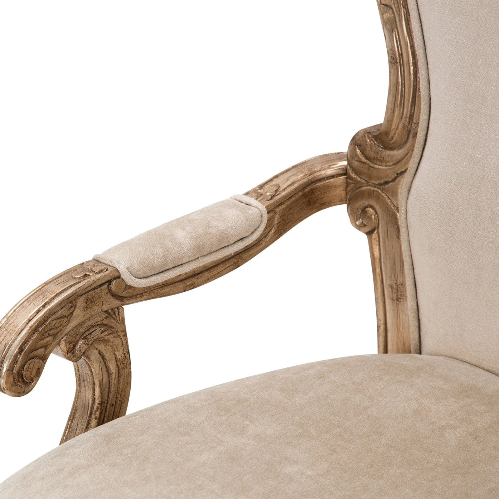 Michael Amini Platine De Royale Desk Chair - Image 3