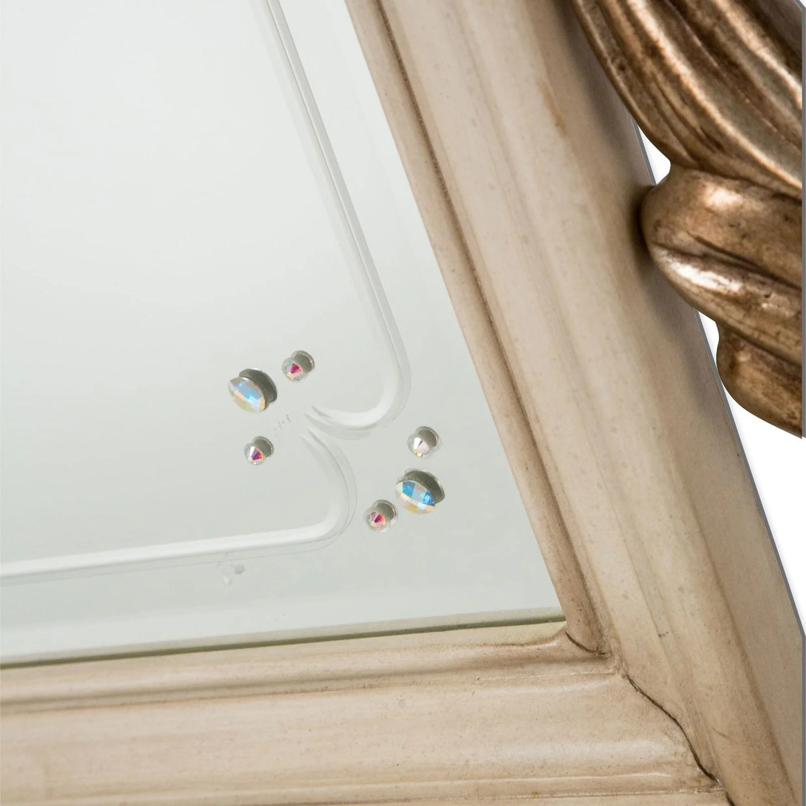 Michael Amini Platine De Royale Wall Mirror - Image 4