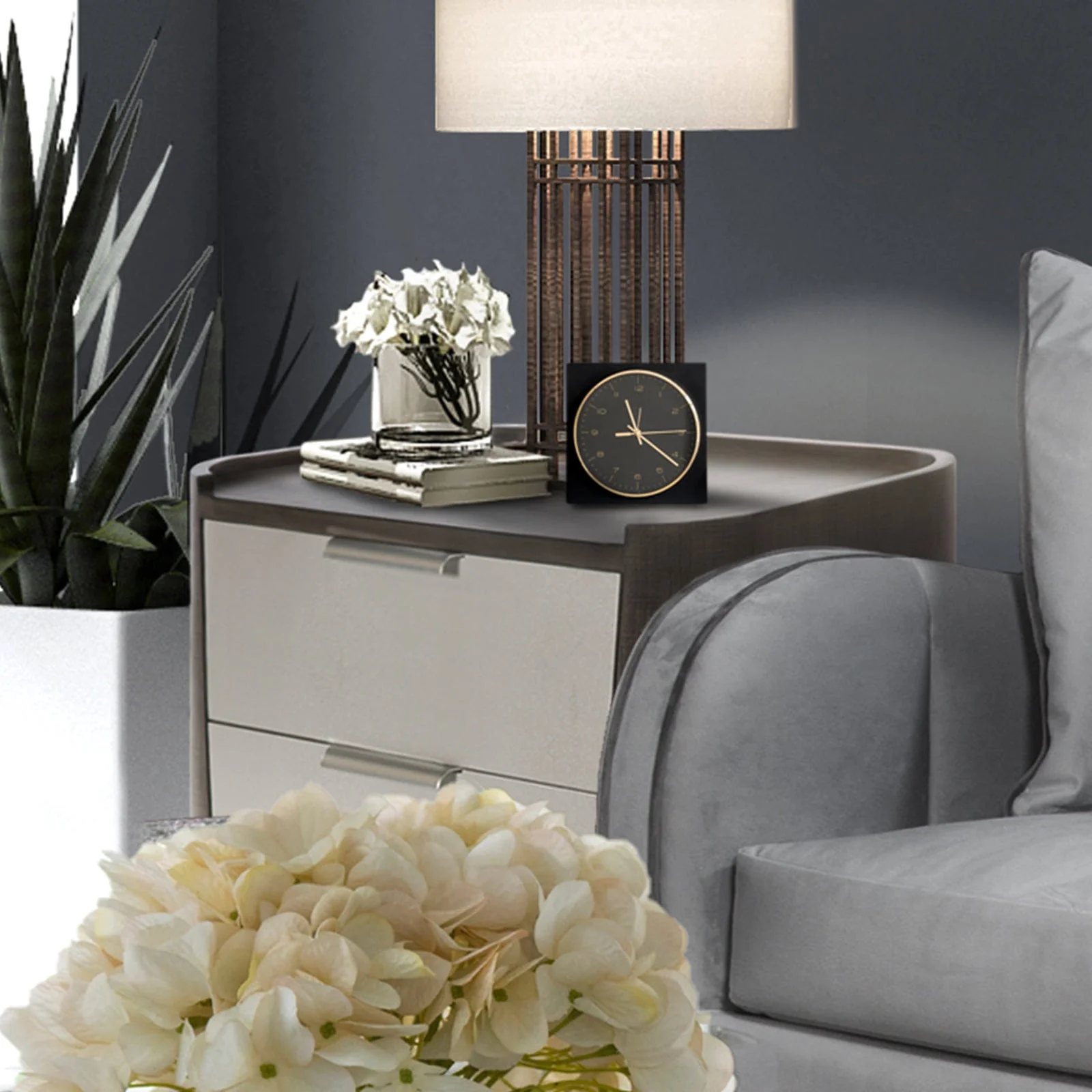 Michael Amini Roxbury Park 3 Drawer Nightstand - Image 2