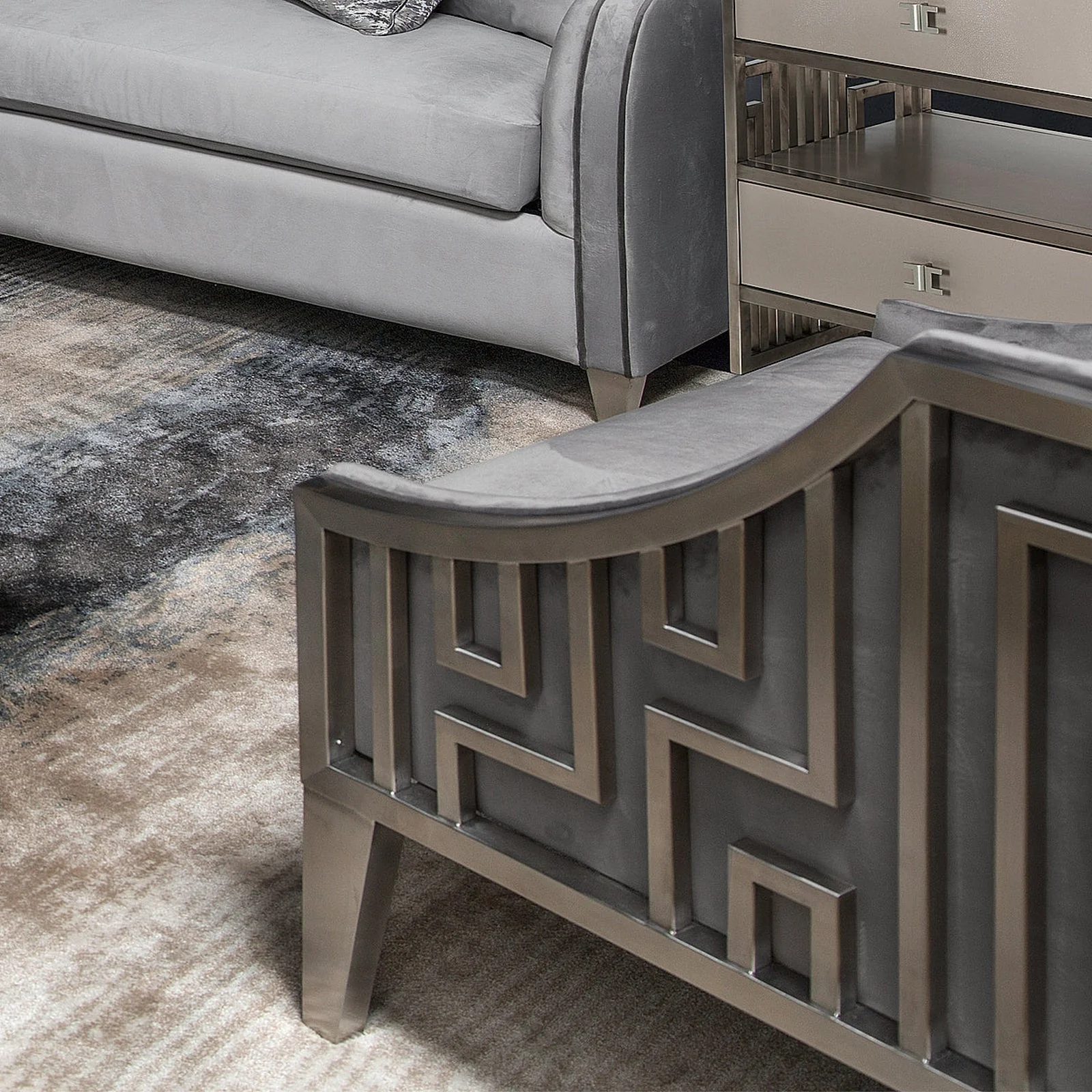 Michael Amini Roxbury Park Accent Chair - Image 3