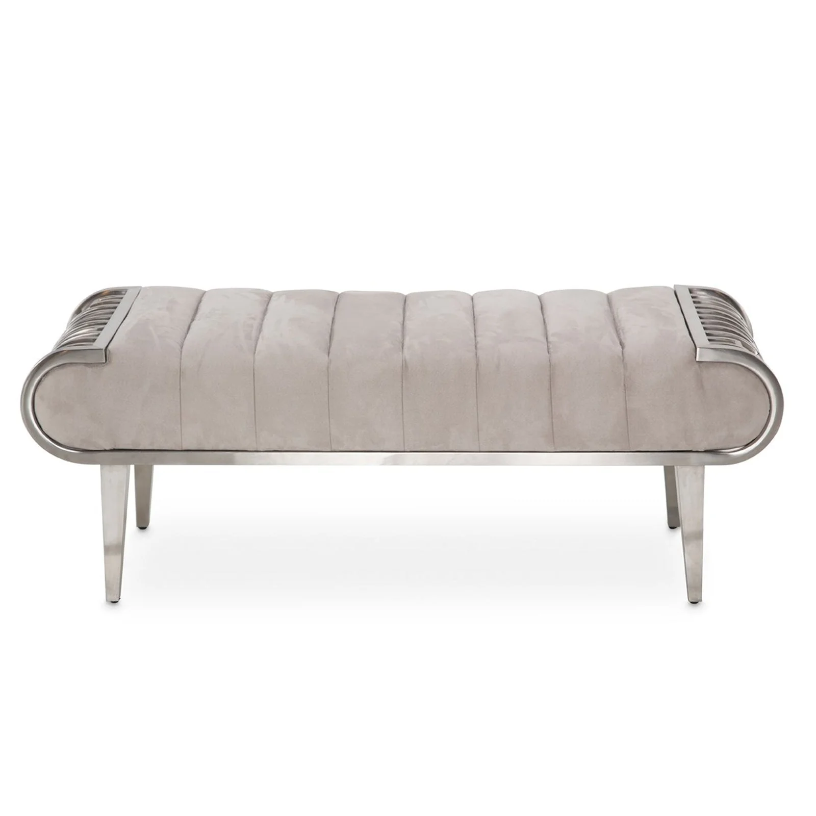 Michael Amini Roxbury Park Channel Tufted Bench - Image 2