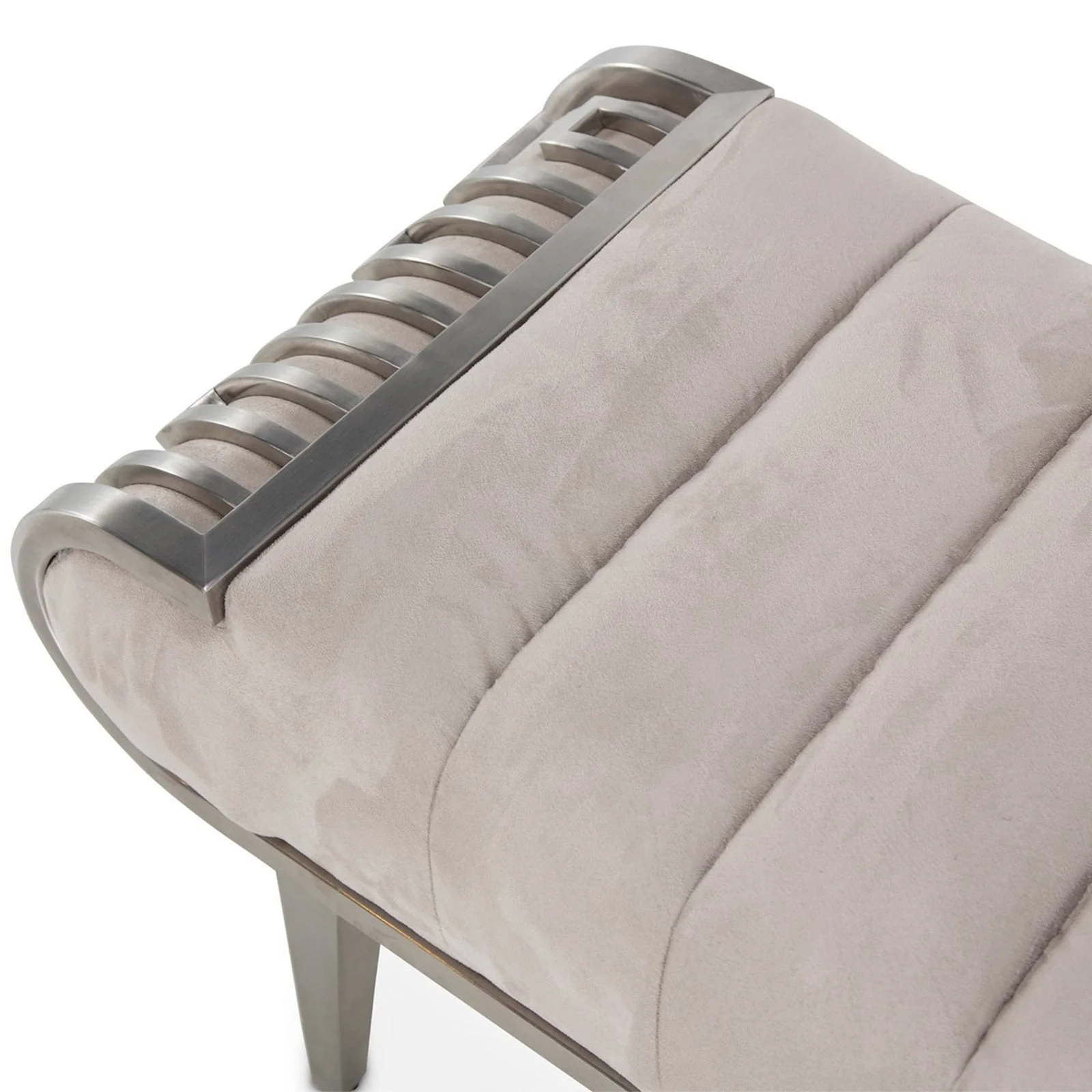 Michael Amini Roxbury Park Channel Tufted Bench - Image 4