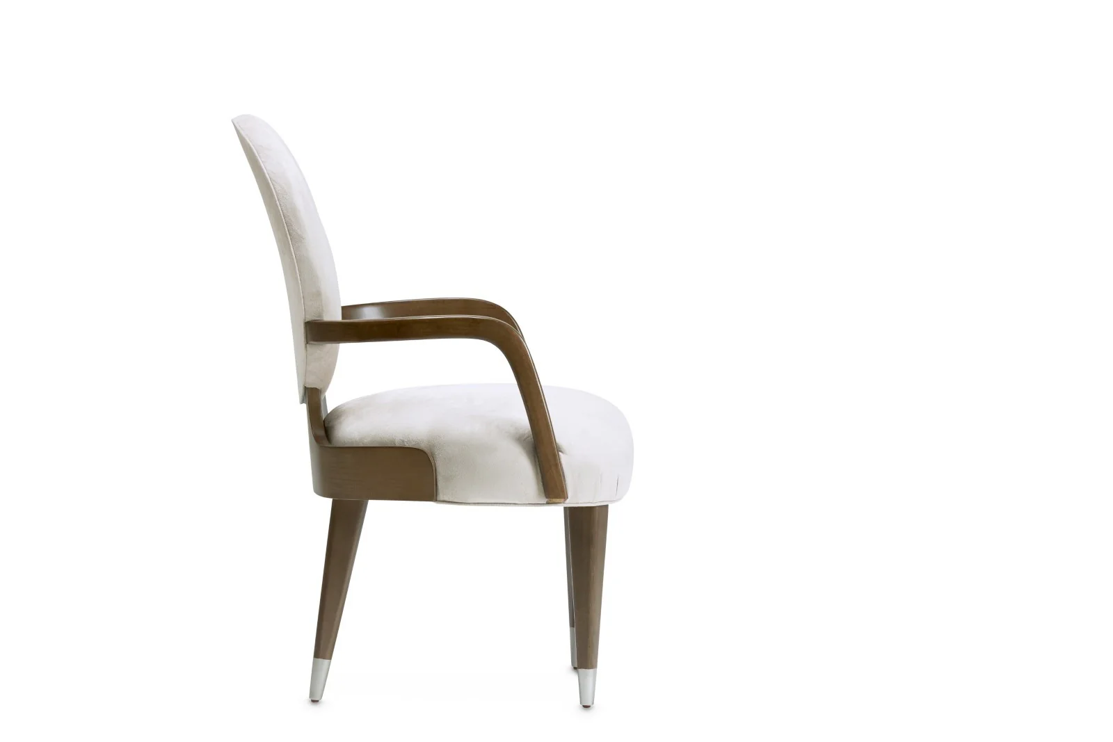 Michael Amini Roxbury Park Dining Arm Chair - Slate - Image 5