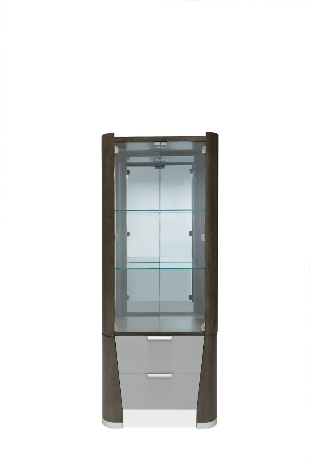 Michael Amini Roxbury Park Display Cabinet - Slate - Image 6
