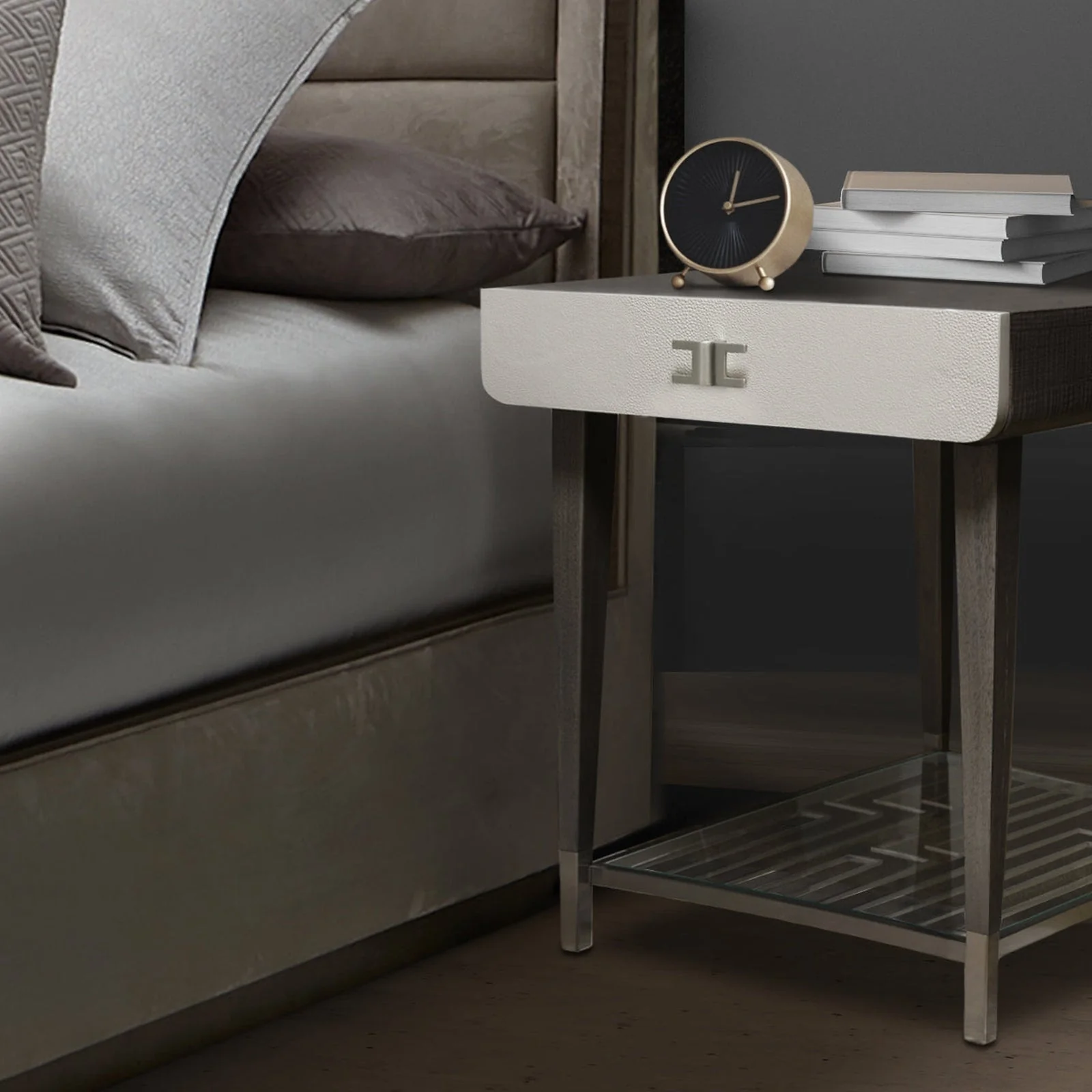 Michael Amini Roxbury Park End Table - Image 2