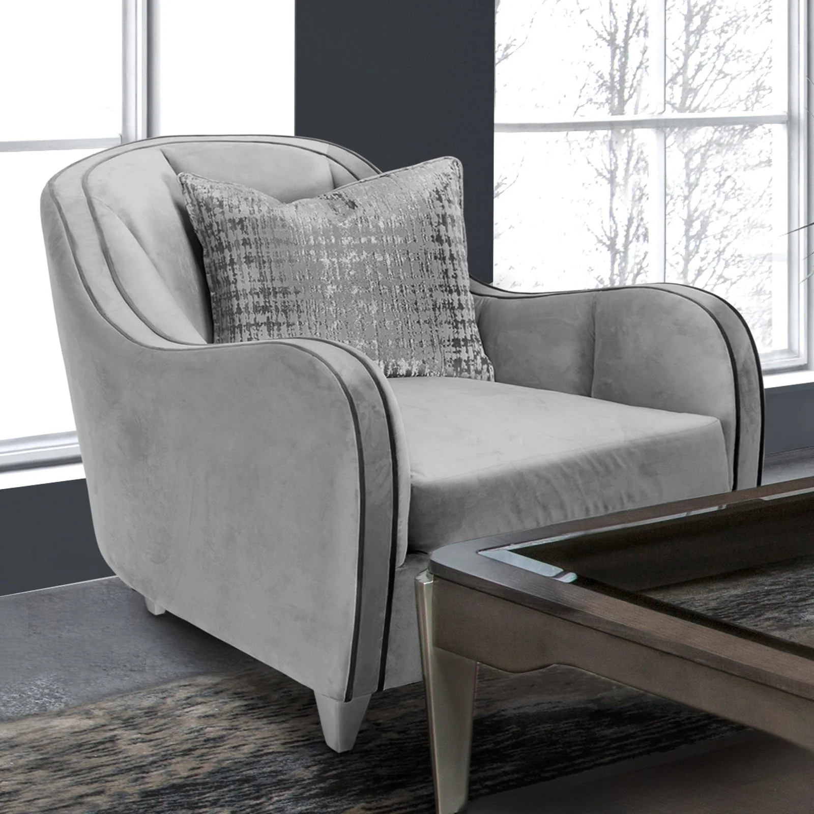 Michael Amini Roxbury Park Matching Chair - Image 2
