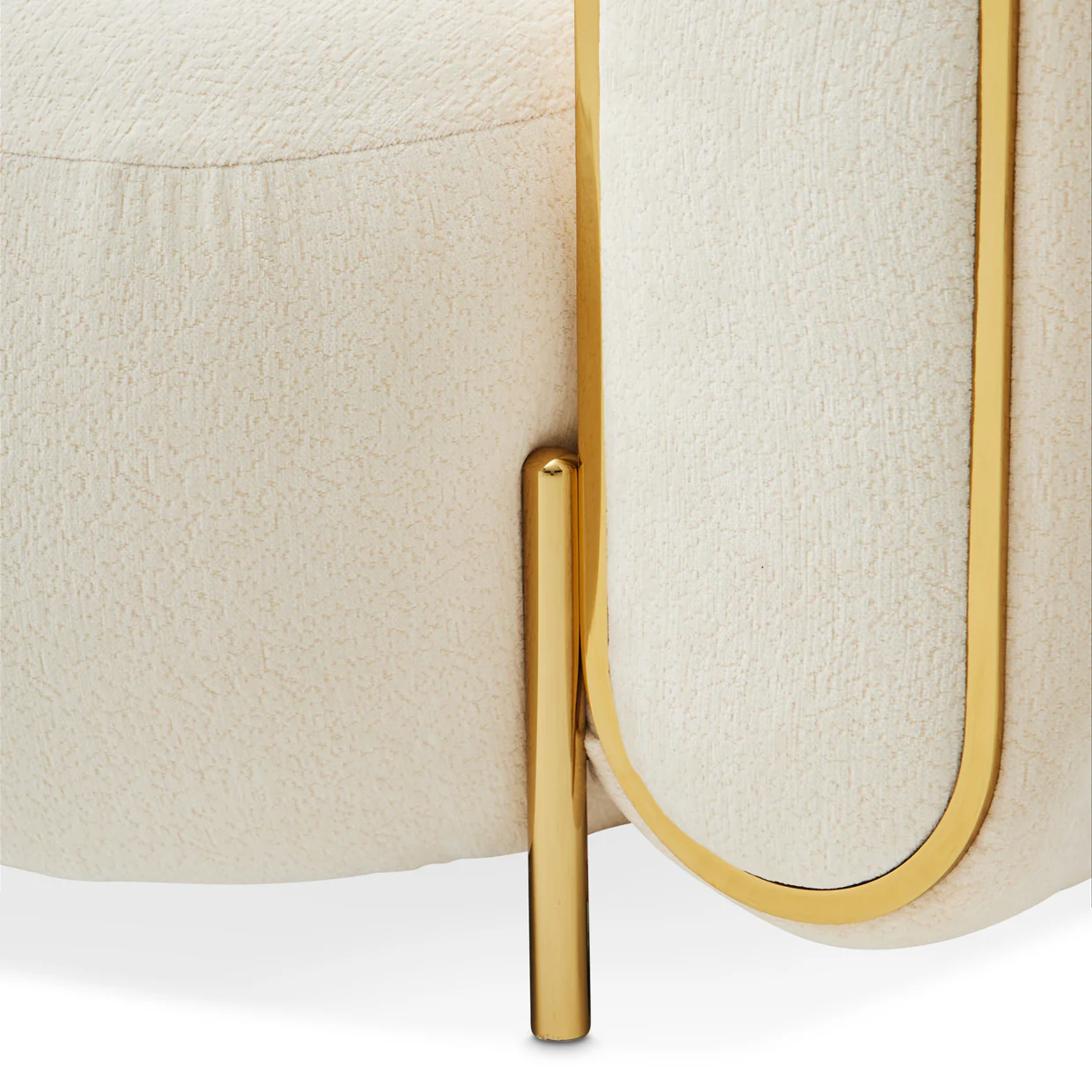 Michael Amini Sassani Chair Crepe Gold - Image 10