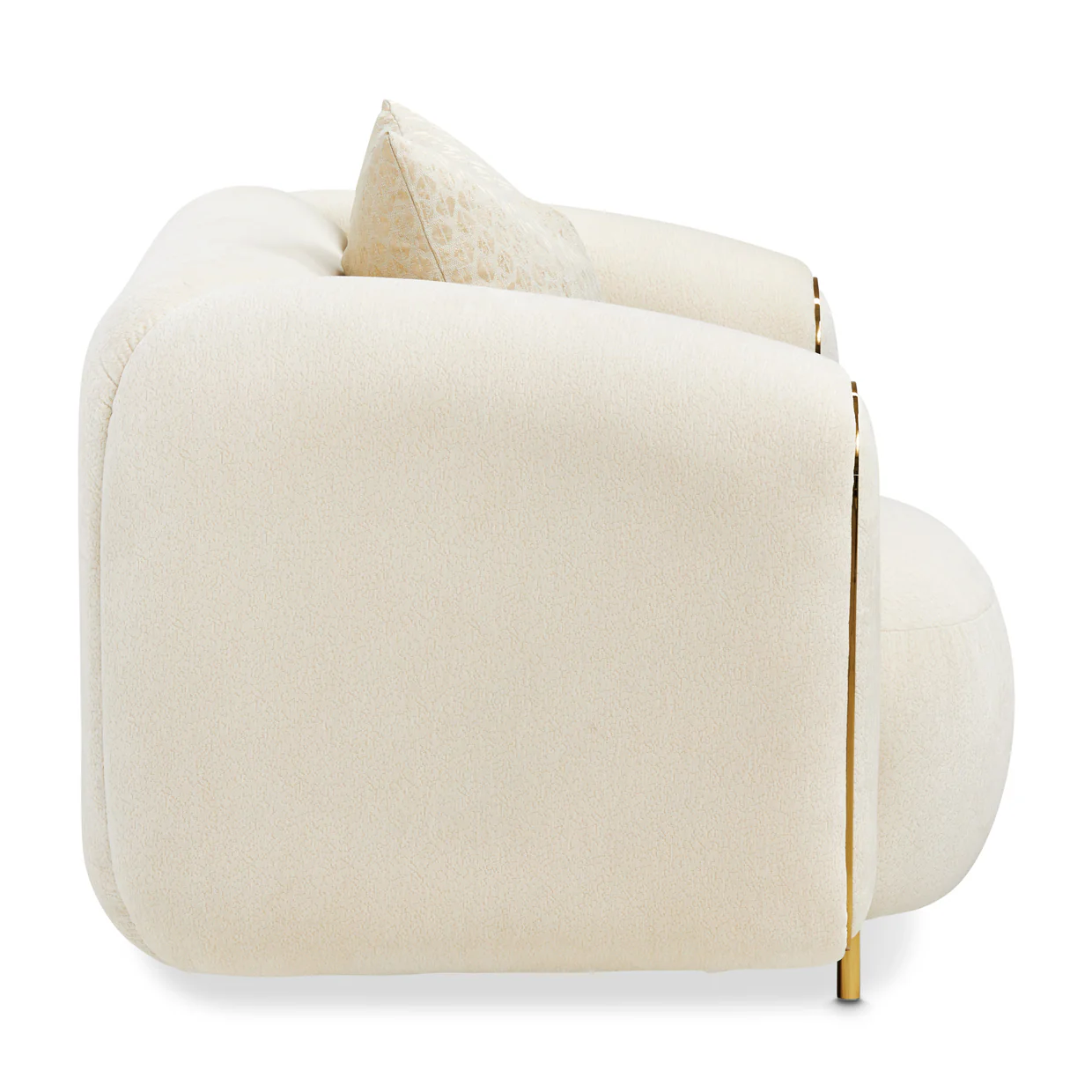 Michael Amini Sassani Chair Crepe Gold - Image 8