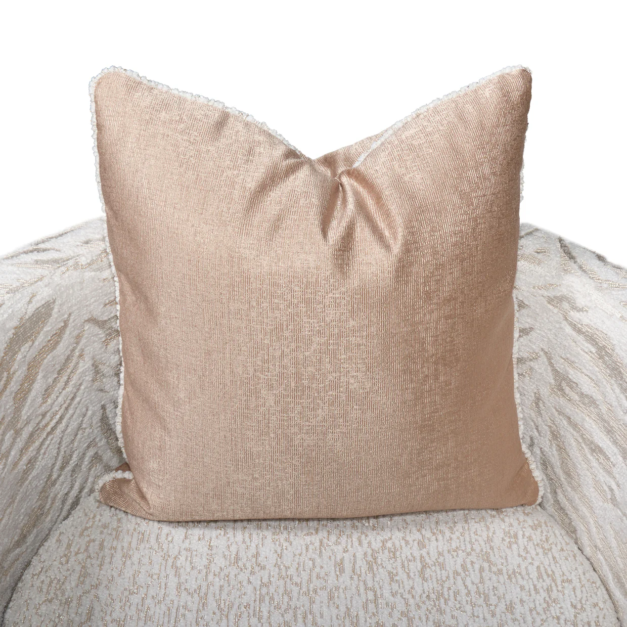 Michael Amini Savannah Breeze Swivel Chair - Cashmere - Image 6