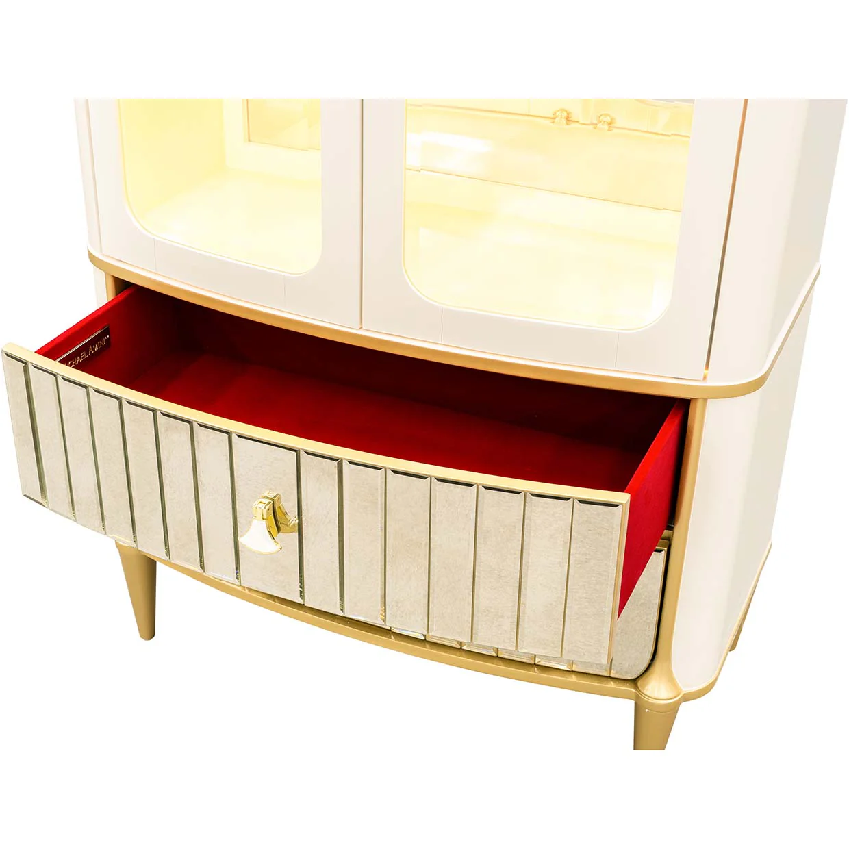 Michael Amini Scotts Square Display Cabinet - Image 7