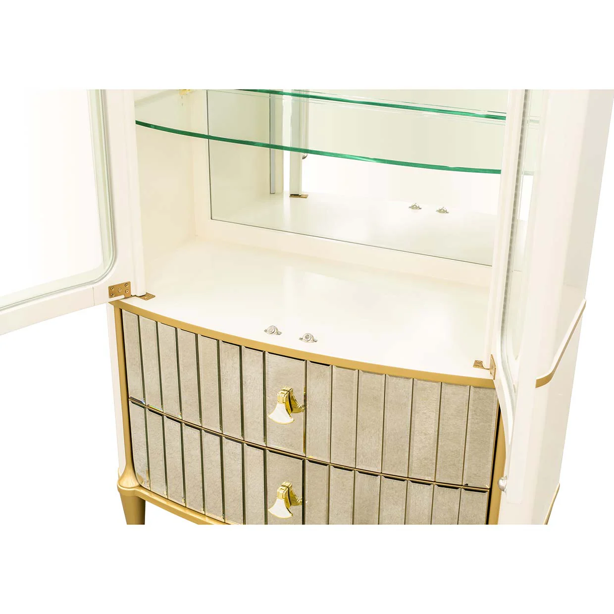 Michael Amini Scotts Square Display Cabinet - Image 8