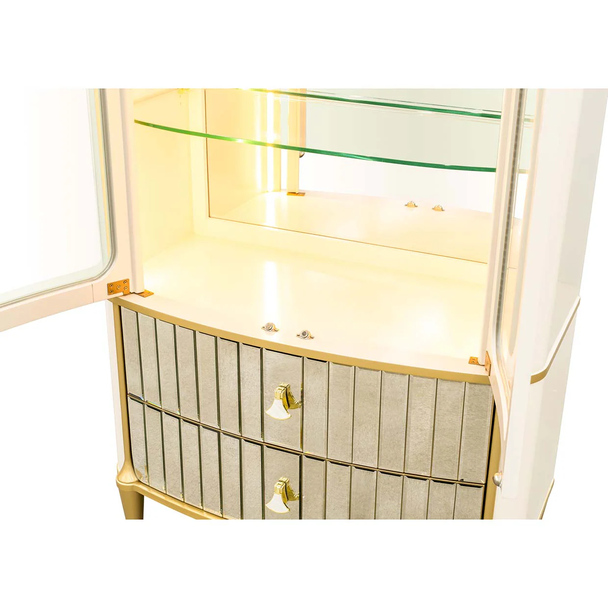 Michael Amini Scotts Square Display Cabinet - Image 9