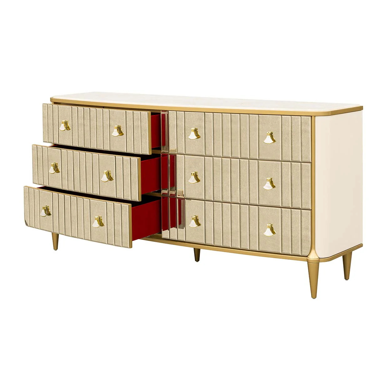 Michael Amini Scotts Square Dresser - Image 3
