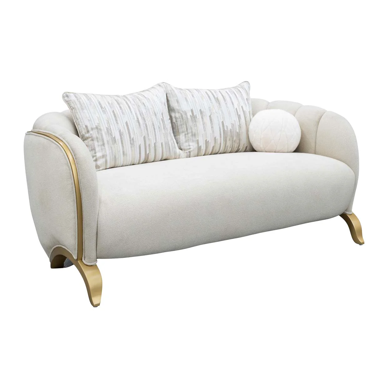 Michael Amini Scotts Square Loveseat - Image 5